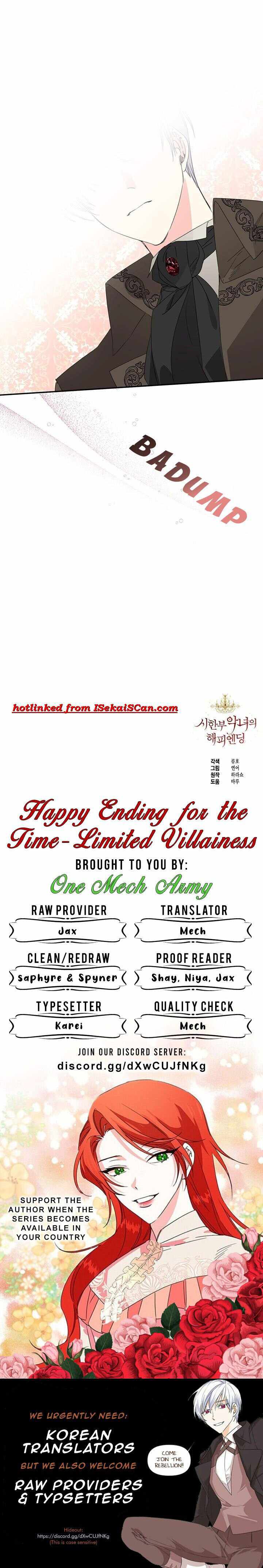 Happy Ending for the Time-Limited Villainess Chapter 28 19